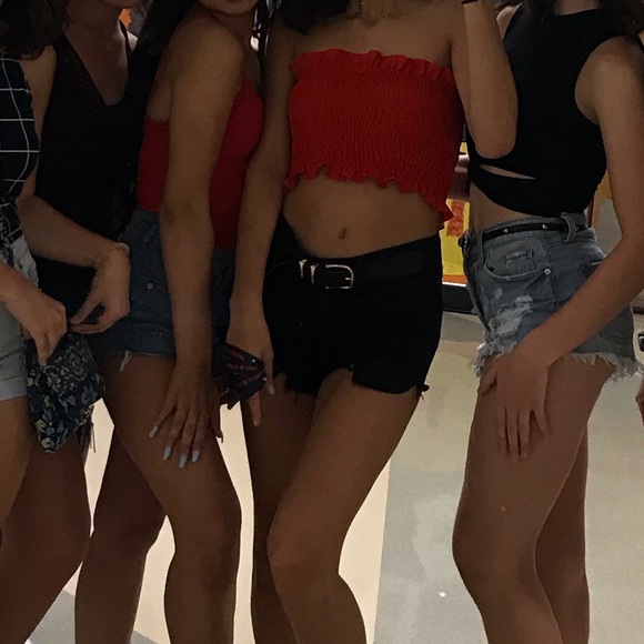 Red tube top - Picture 2 of 2